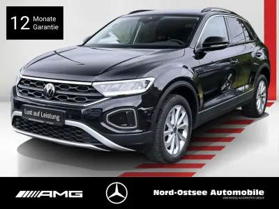 Gebraucht VW T-Roc Life 150 PS (110 kW) 2022 Schwarz SUV