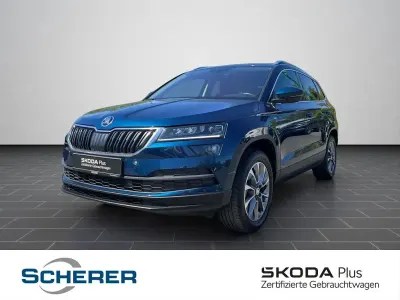 Gebraucht Skoda Karoq Ambition 150 PS (110 kW) 2022 Lavablau metallic SUV