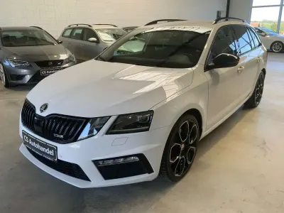 Gebraucht Skoda Octavia RS 184 PS (135 kW) 2019 Weiß Kombi