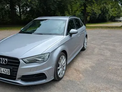 Gebraucht Audi A3 S-Line 184 PS (135 kW) 2014 Silber Limousine