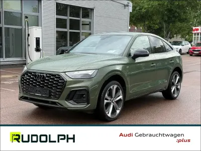 Gebraucht Audi Q5 Sportback S-Line 204 PS (150 kW) 2022 Distriktgrün metallic SUV