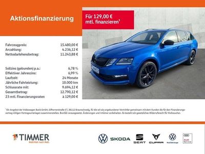 Second-hand Skoda Octavia Sport 150 CP (110 kW) 2019 Albastru Break
