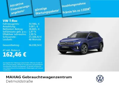 Gebraucht VW T-Roc IQ Drive 150 PS (110 kW) 2025 Lapiz blue metallic SUV