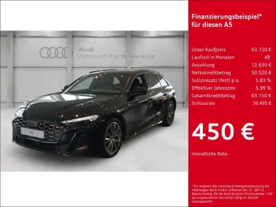 Gebraucht Audi A5 Ambiente 204 PS (150 kW) 2024 Schwarz Kombi