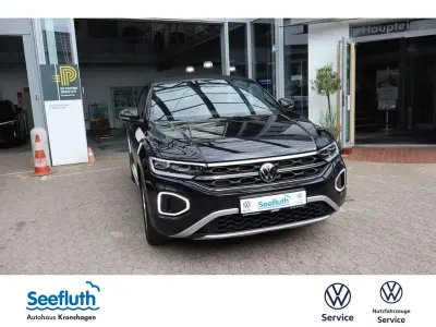 Gebraucht VW T-Roc Cabriolet Style 110 PS (80 kW) 2022 Deep black perleffekt Cabrio