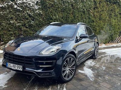 Blau Gebraucht 2017 Porsche Macan Turbo SUV | 41.900 € (Fairer Preis)