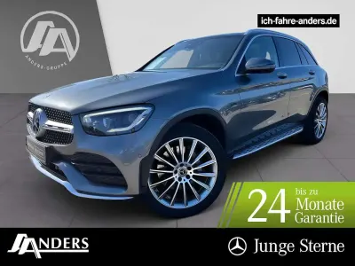 Brugt Mercedes GLC300e AMG 194 HK (142 kW) 2020 Grå SUV