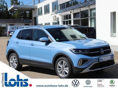 Gebraucht VW T-Cross Style 150 PS (110 kW) 2025 Clear blue metallic SUV
