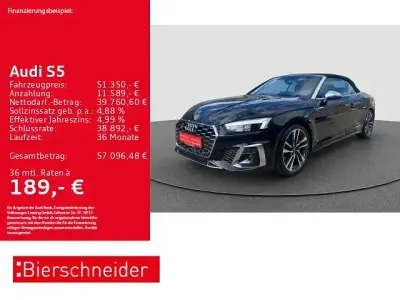 Gebraucht Audi S5 Cabriolet Ambiente 354 PS (260 kW) 2024 Mythosschwarz Cabrio