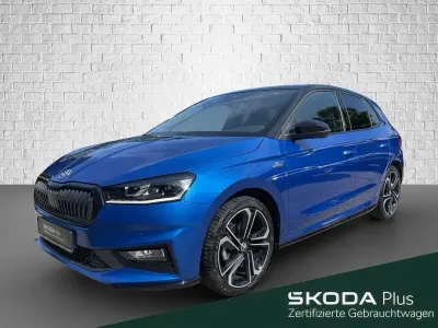 Occasion Skoda Fabia Monte Carlo 110 ch (80 kW) 2023 Bleue Citadine