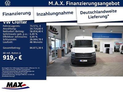 Ny VW Crafter 140 HK (102 kW) 2026 Hvid Van