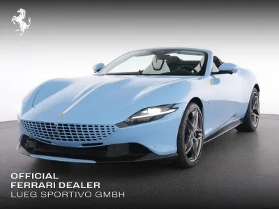 Nouă Ferrari Roma 620 CP (456 kW) 2026 Albastru Cabrio