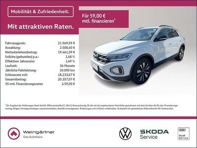 Usata VW T-Roc Goal 116 CV (85 kW) 2025 Bianco SUV