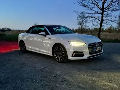 Gebraucht Audi A5 Cabriolet S-Line 252 PS (185 kW) 2017 Weiß Cabrio