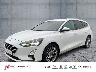 Gebraucht Ford Focus Titanium 150 PS (110 kW) 2019 Weiß Kombi