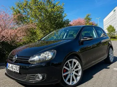 Gebraucht VW Golf VI Highline 122 PS (89 kW) 2009 Schwarz Limousine