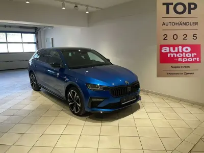 Gebraucht Skoda Scala Monte Carlo 116 PS (85 kW) 2025 Blau Kleinwagen
