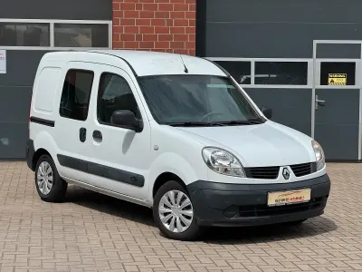 Gebraucht Renault Kangoo 68 PS (50 kW) 2008 Weiß Van / Kleinbus