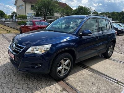 Shadow blue metallic Gebraucht 2009 VW Tiguan Trendline SUV | 7.999 € (Guter Preis)