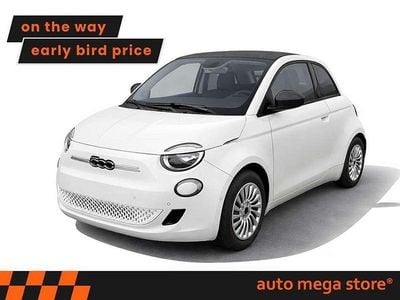 Neu Fiat 500e Red 86 kW (118 PS) 2025 Weiß Cabrio
