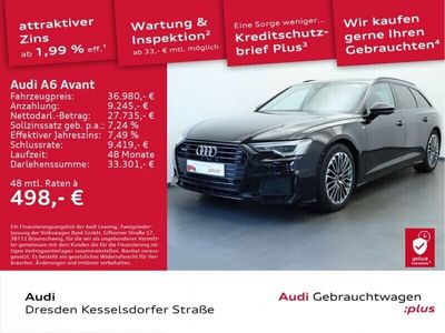 gebraucht Audi A6 e-tron Avant 55 TFSIe Sport Navi Matrix AHZV Kamera