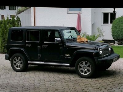 gebraucht Jeep Wrangler Sahara Unlimited JK 4-türer Diesel 2009 2.Hand