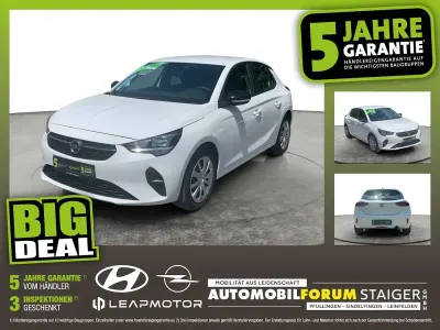 Gebraucht Opel Corsa Edition 101 PS (74 kW) 2023 Jade weiss/arktis weiss Kleinwagen