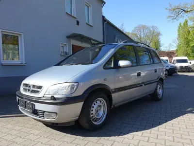 Brugt Opel Zafira 147 HK (108 kW) 2002 Sølv MPV