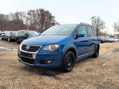 Gebraucht VW Touran Cross 140 PS (102 kW) 2007 Blau Van / Kleinbus