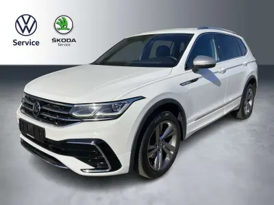Gebraucht VW Tiguan Allspace R-line 200 PS (147 kW) 2023 Weiß SUV
