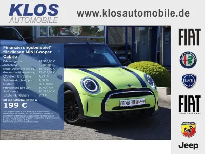 Brugt Mini Cooper Cabriolet Classic 136 HK (100 kW) 2021 Gul Cabriolet