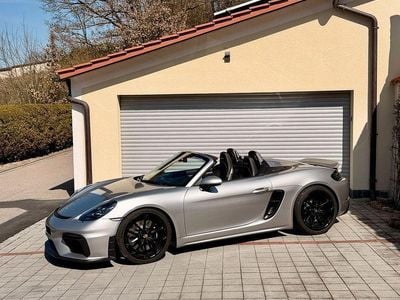 Gebraucht Porsche Boxster Spyder 420 PS (308 kW) 2022 Silber Cabrio