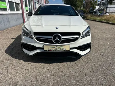 Gebraucht Mercedes CLA45 AMG AMG 381 PS (280 kW) 2016 Weiß Coupé