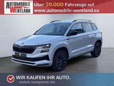 Neu Skoda Karoq SportLine 150 PS (110 kW) 2026 Moon weiß metallic SUV