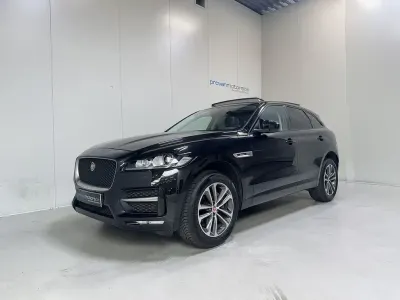 Gebraucht Jaguar F-Pace R-Sport 179 PS (131 kW) 2019 Schwarz SUV