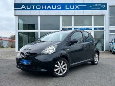 gebraucht Toyota Aygo 1.0 Black*5TÜRIG*KLIMA*ALU*RADIO-CD*TÜV NEU