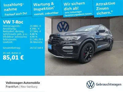 Gebraucht VW T-Roc Sportline 190 PS (139 kW) 2020 Schwarz SUV
