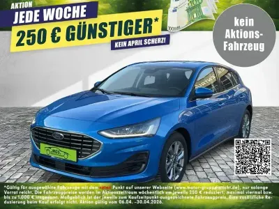 Second-hand Ford Focus Titanium 125 CP (91 kW) 2024 Albastru Berlinǎ