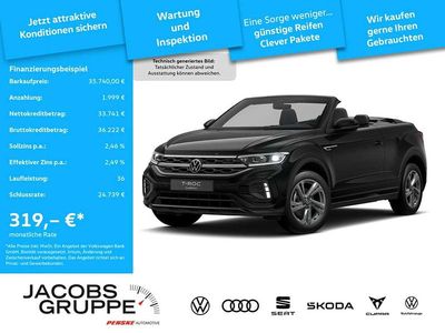 Gebraucht VW T-Roc Cabriolet IQ Drive 150 PS (110 kW) 2025 Deep black Cabrio