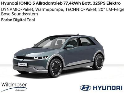 gebraucht Hyundai Ioniq 5 ⚡ Allradantrieb 774kWh Batt. 325PS Elektro ⏱ Sofort verfügbar! ✔️ mit 4 Zusatz-Paketen