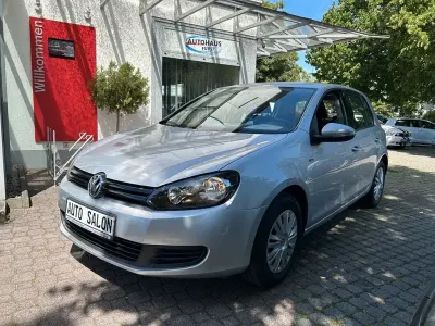 Gebraucht VW Golf VI Trendline 80 PS (58 kW) 2010 Silber Kleinwagen