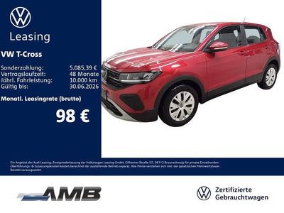 Usata VW T-Cross 95 CV (69 kW) 2025 Rosso SUV