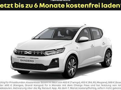 Neu Dacia Sandero Expression 122 PS (89 kW) 2026 Weiß Limousine