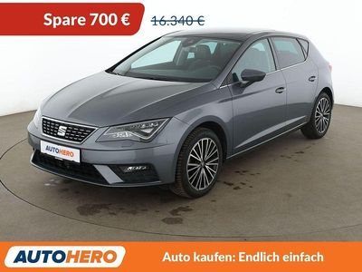 Usata Seat Leon XCELLENCE 150 CV (110 kW) 2017 Grigio Berlina