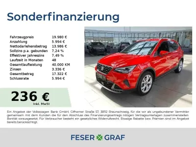 Gebraucht Seat Arona FR 110 PS (80 kW) 2023 Rot SUV