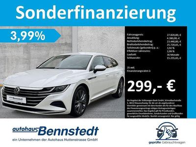 Weiß Gebraucht 2022 VW Arteon Elegance Limousine | 26.920 € (Guter Preis)
