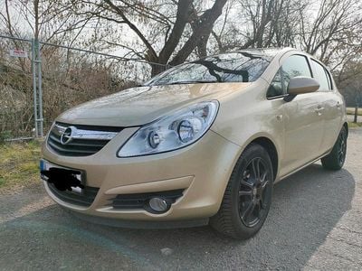 Gebraucht Opel Corsa 80 PS (58 kW) 2009 Gelb Kleinwagen