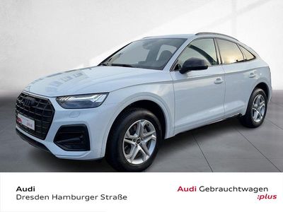 Gebraucht Audi Q5 Sportback Advanced Plus 204 PS (150 kW) 2024 Gletscherweiß metallic SUV