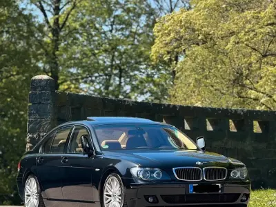 Brugt BMW 740 Shadowline 306 HK (225 kW) 2005 Sort Sedan