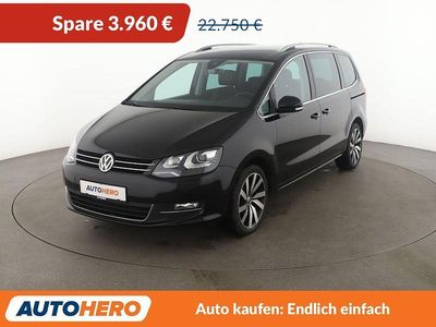 Gebraucht VW Sharan Highline 184 PS (135 kW) 2015 Schwarz Van / Kleinbus